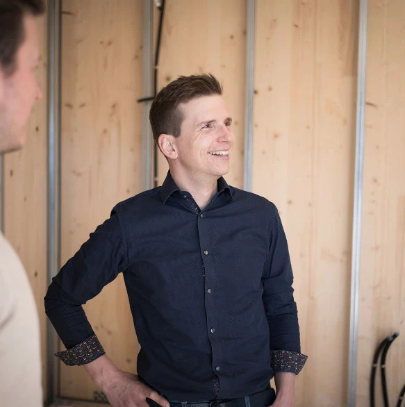 Roland Oberauer bei der Arbeit